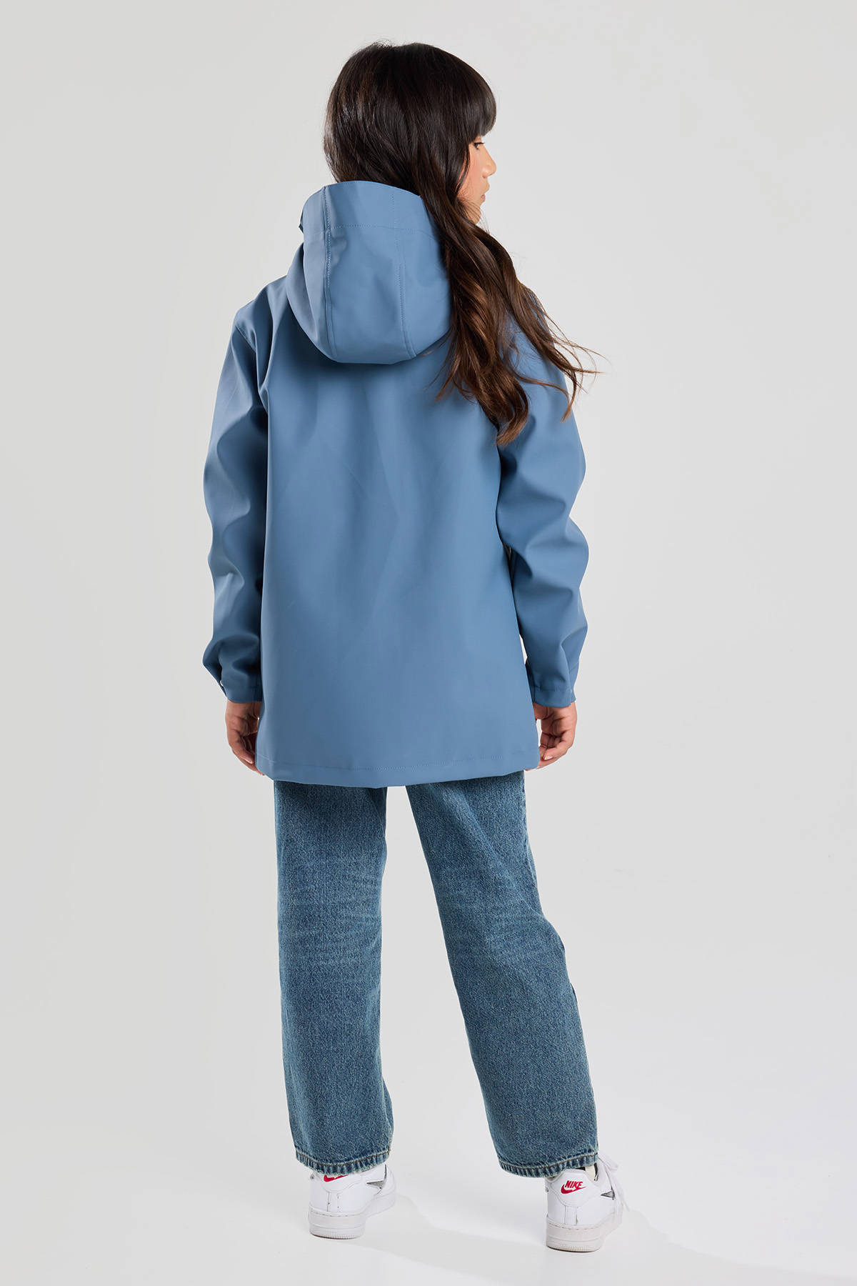 America Today regenjas blauw