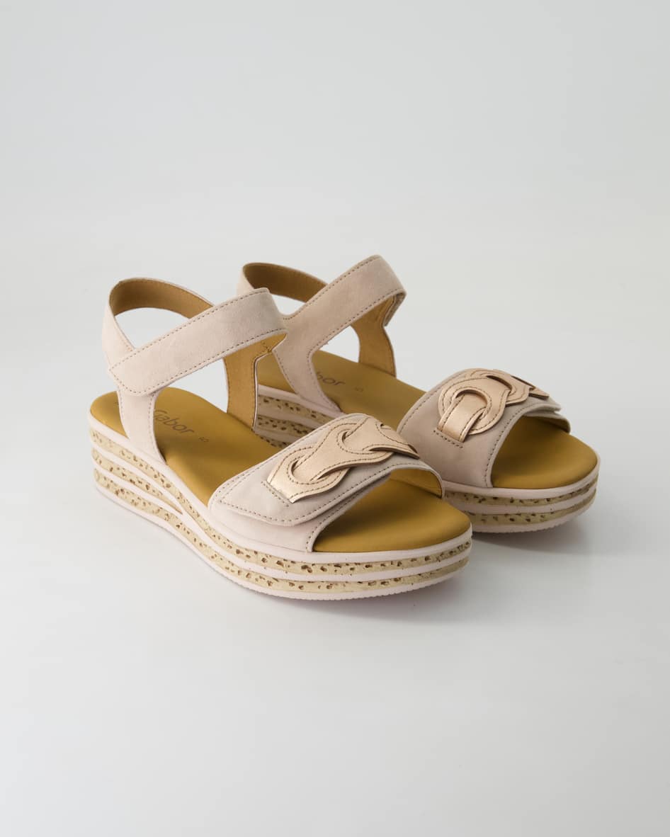 Gabor 64.553.10 Sandalen in Rosa
