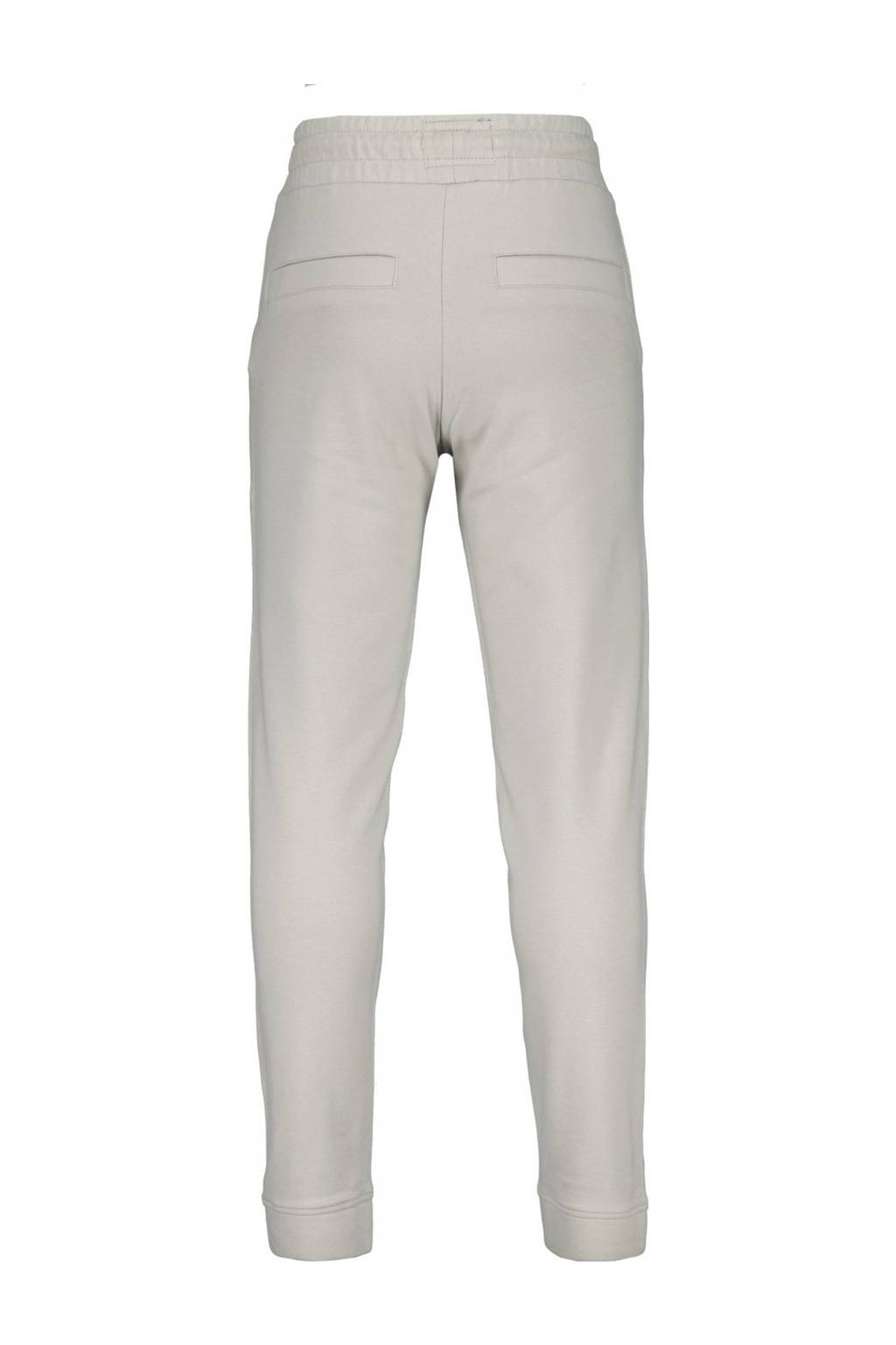 Raizzed tapered fit joggingbroek Rodo met logo lichtgrijs