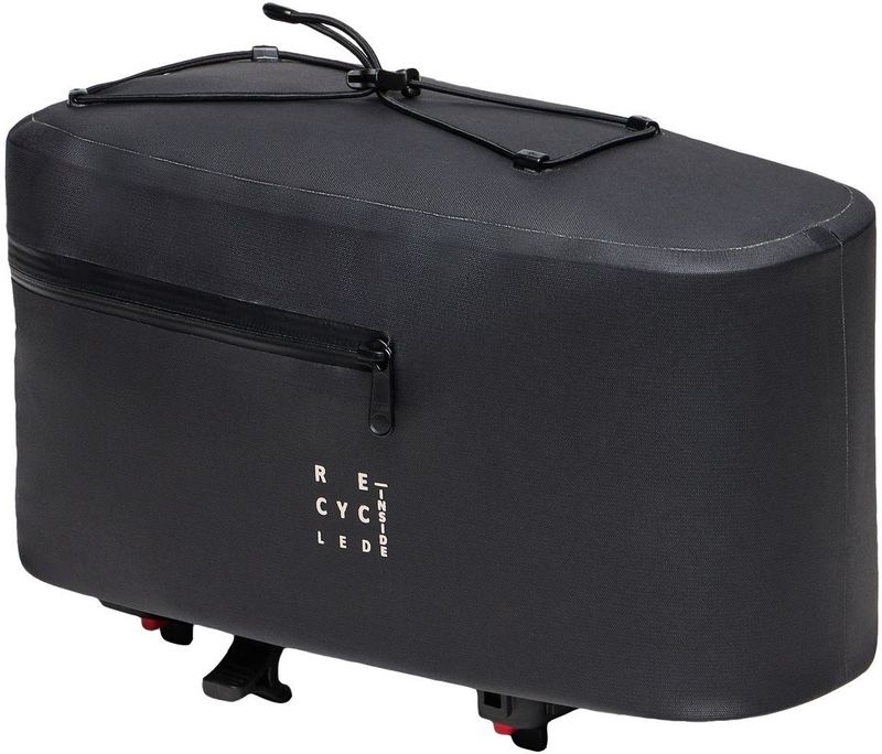VAUDE - Proof Rack - Fietstas - Zwart - Inhoud 8,5 Liter, Waterdicht, UniKlip 2 Systeem