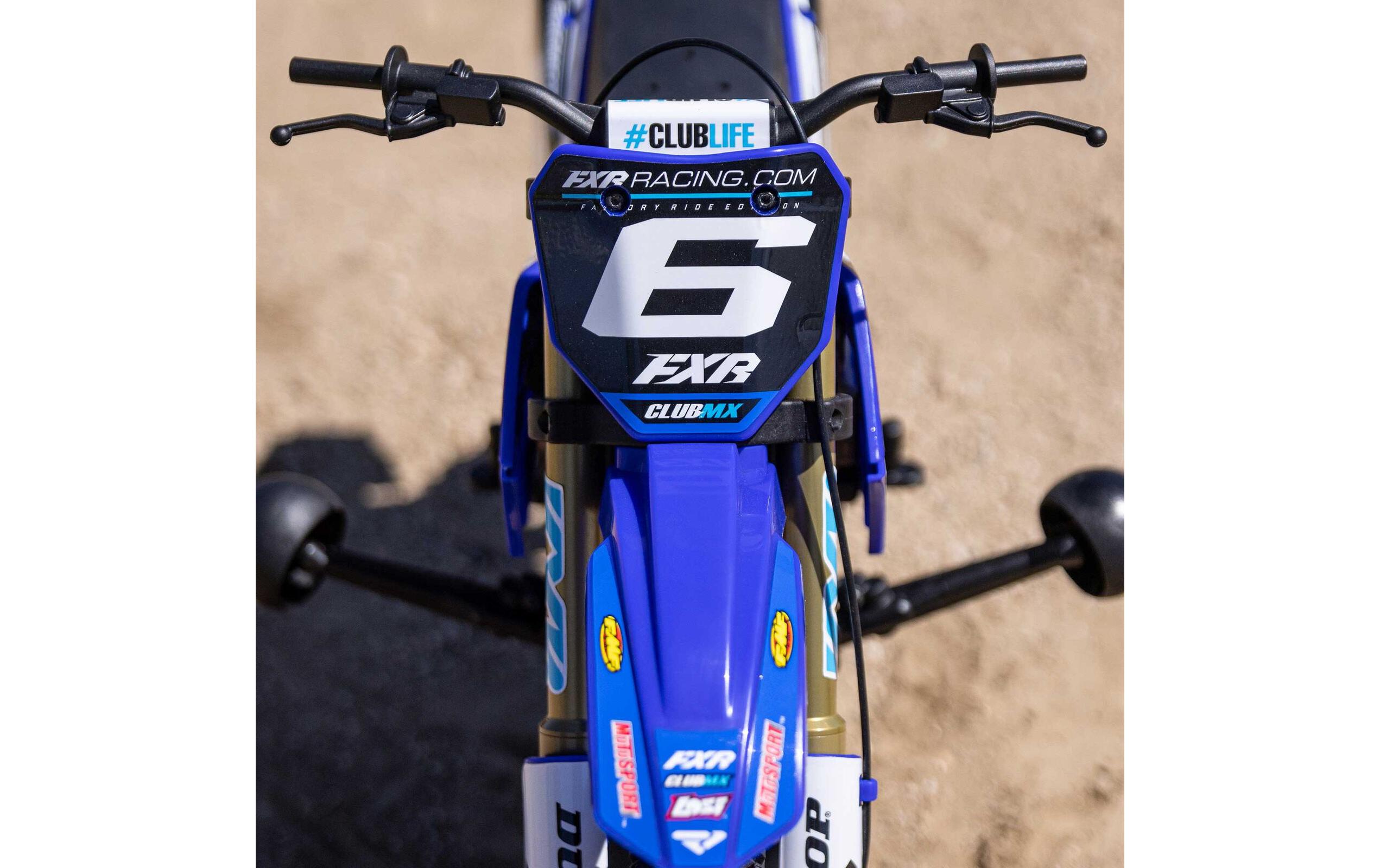 Motorrad Promoto MX Blau, ARTR, 1:4<br>Leistungsstarkes RC Motocross Bike