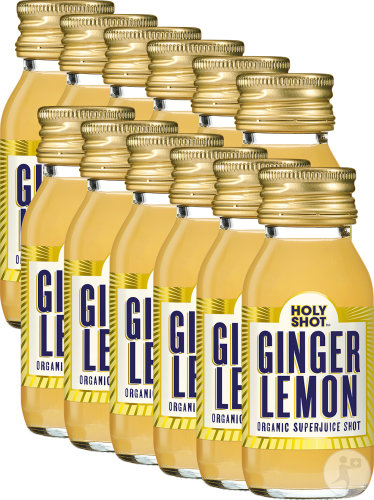 Holyshot Gingembre Et Citron Bio Flacons 12x60ml