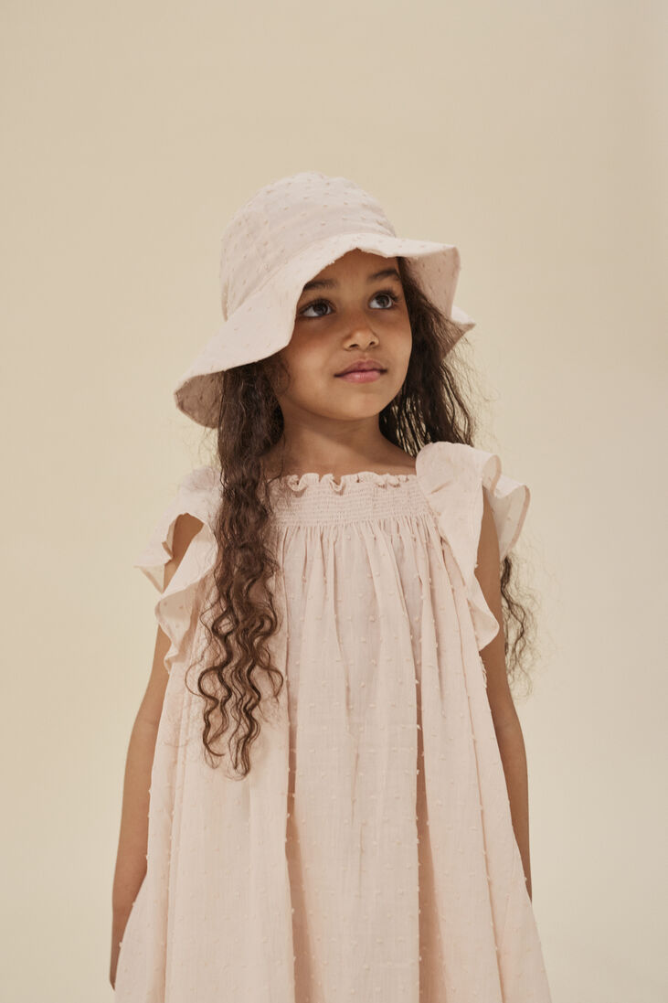 KONGES SLOJD lichtroze konges slojd mini jurk priya dress