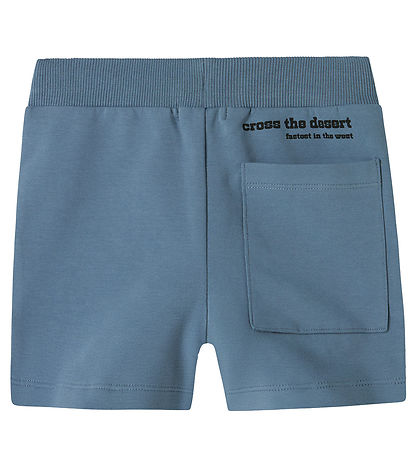 Name It Shorts - NmmHekar - Blue Mirage m. Print