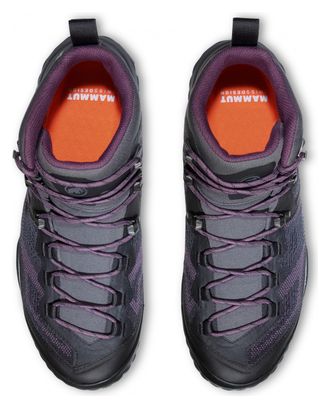 Chaussures de Randonnée Femme Mammut Ducan Mid Gore-Tex Gris