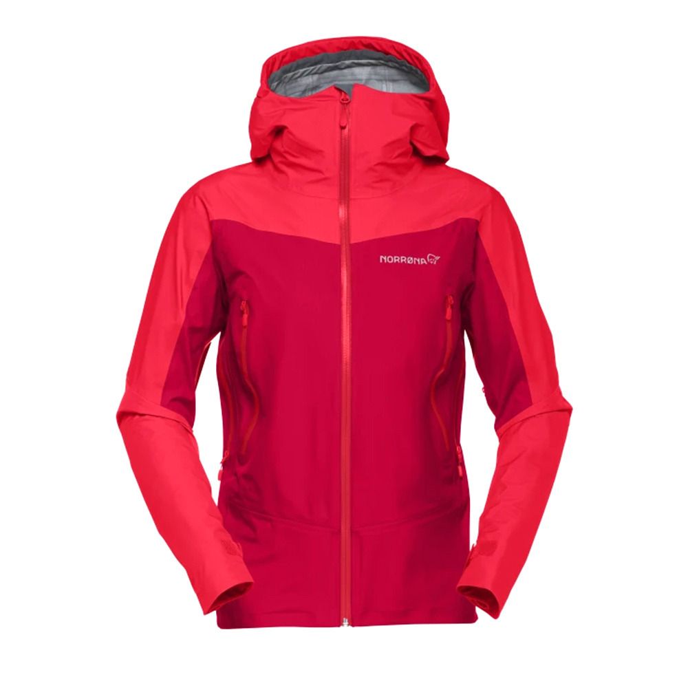 Norrona FALKETIND GTX - Veste Femme jester red/true red