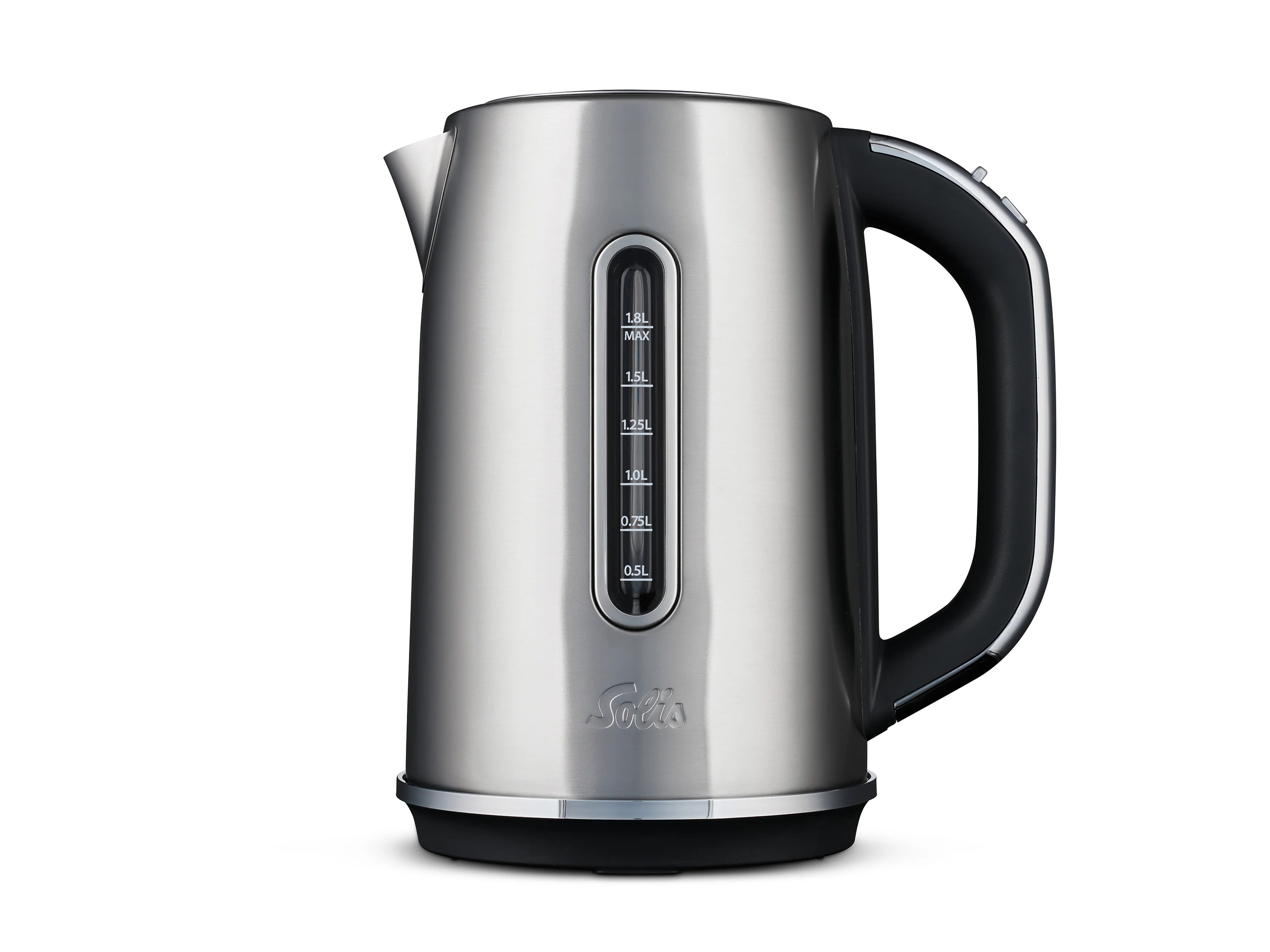 Solis Digitaler Wasserkocher, 1,8 L, Kalkfilter, Wasserstandsanzeige