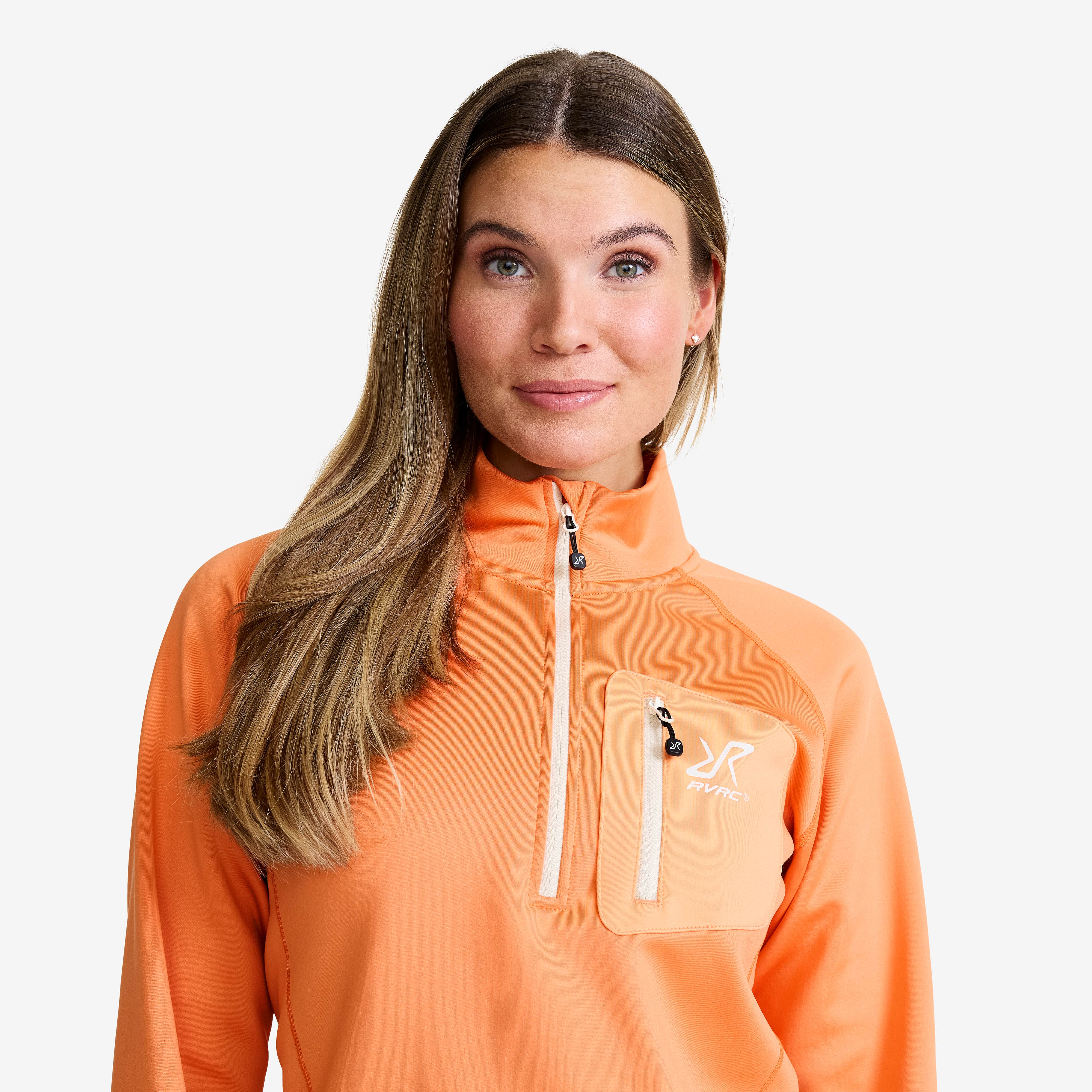 Evolution Half-zip Stretch Fleece Dame Copper Tan