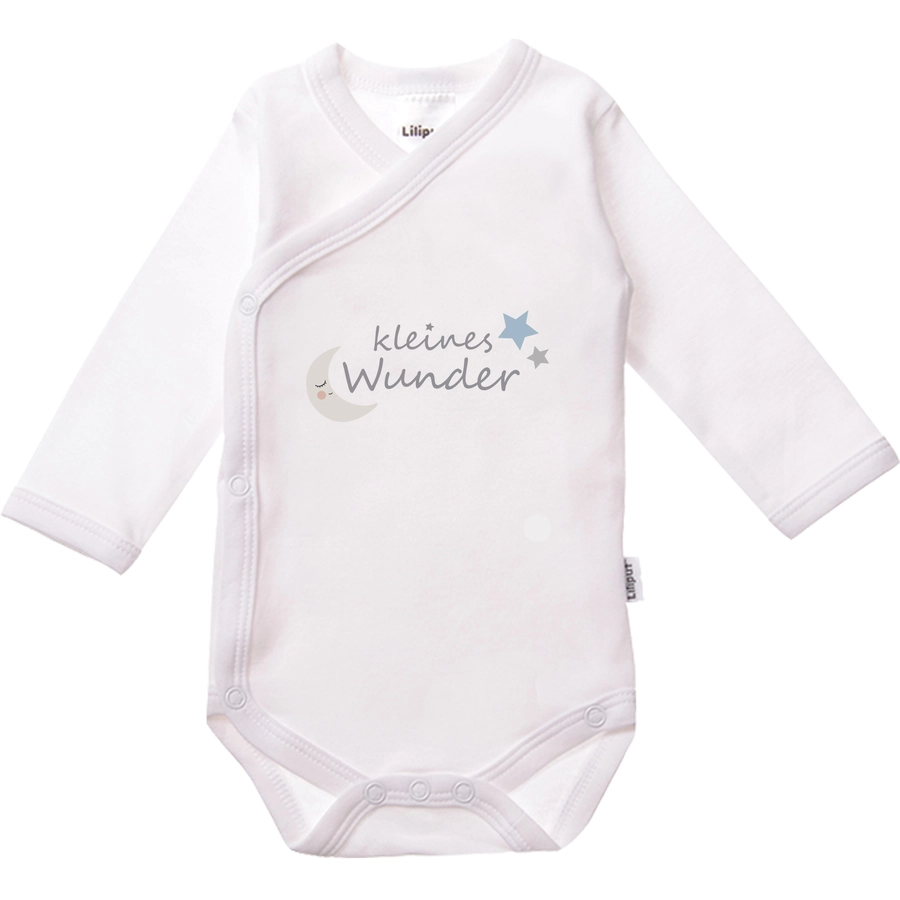 Liliput Wickelbody Home is where my mummy is weiss