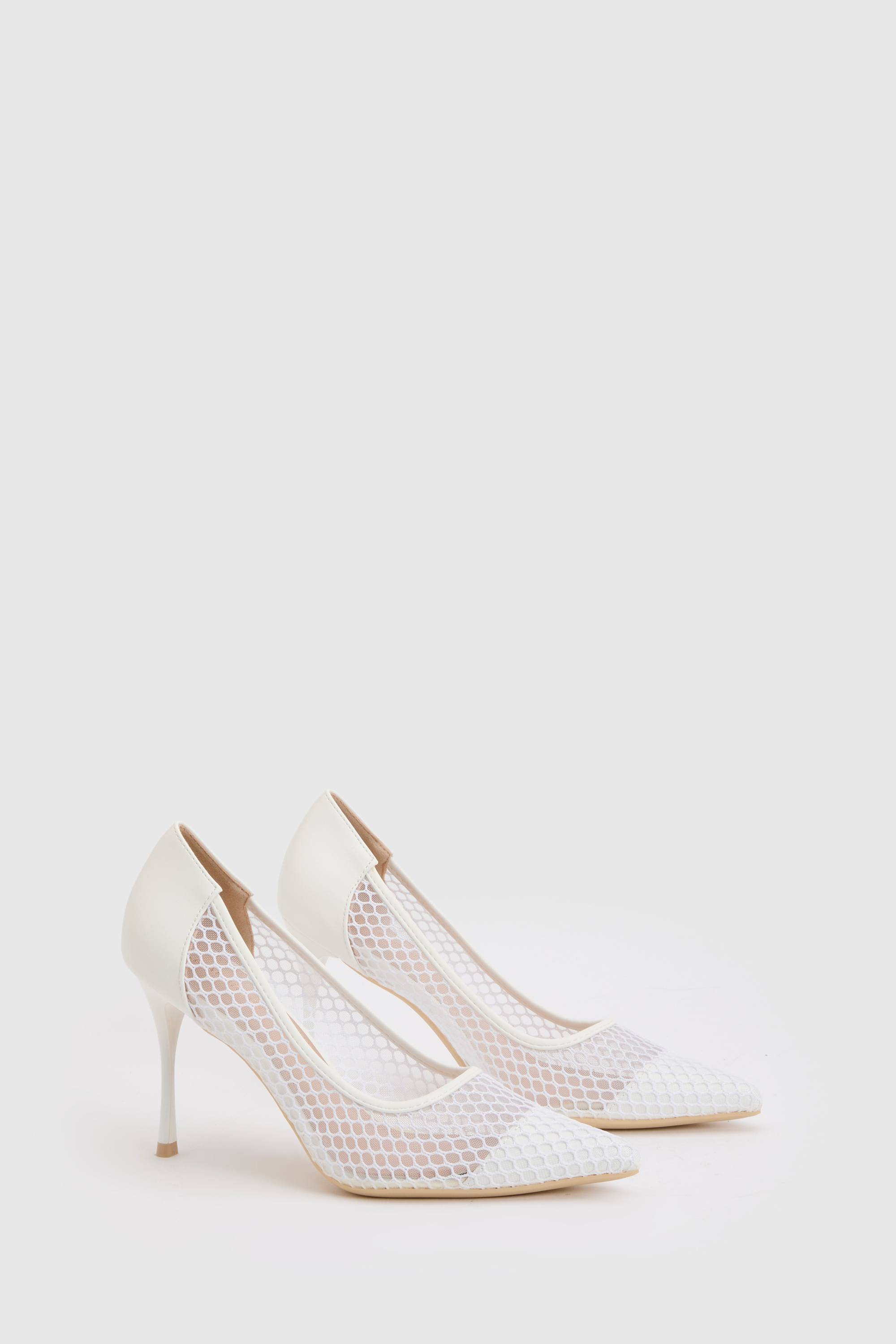 boohoo Escarpins Stiletto En Résille