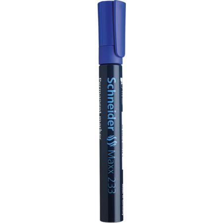 Schneider Maxx 233 Permanent-Marker - blau - 1+5 mm