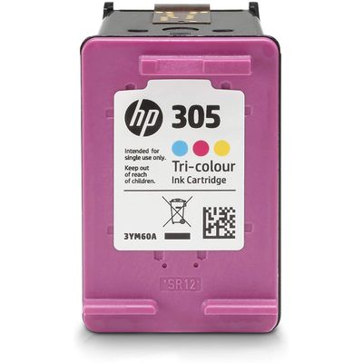 HP 305 - 3 couleurs - cartouche d'encre originale (3YM60AE)