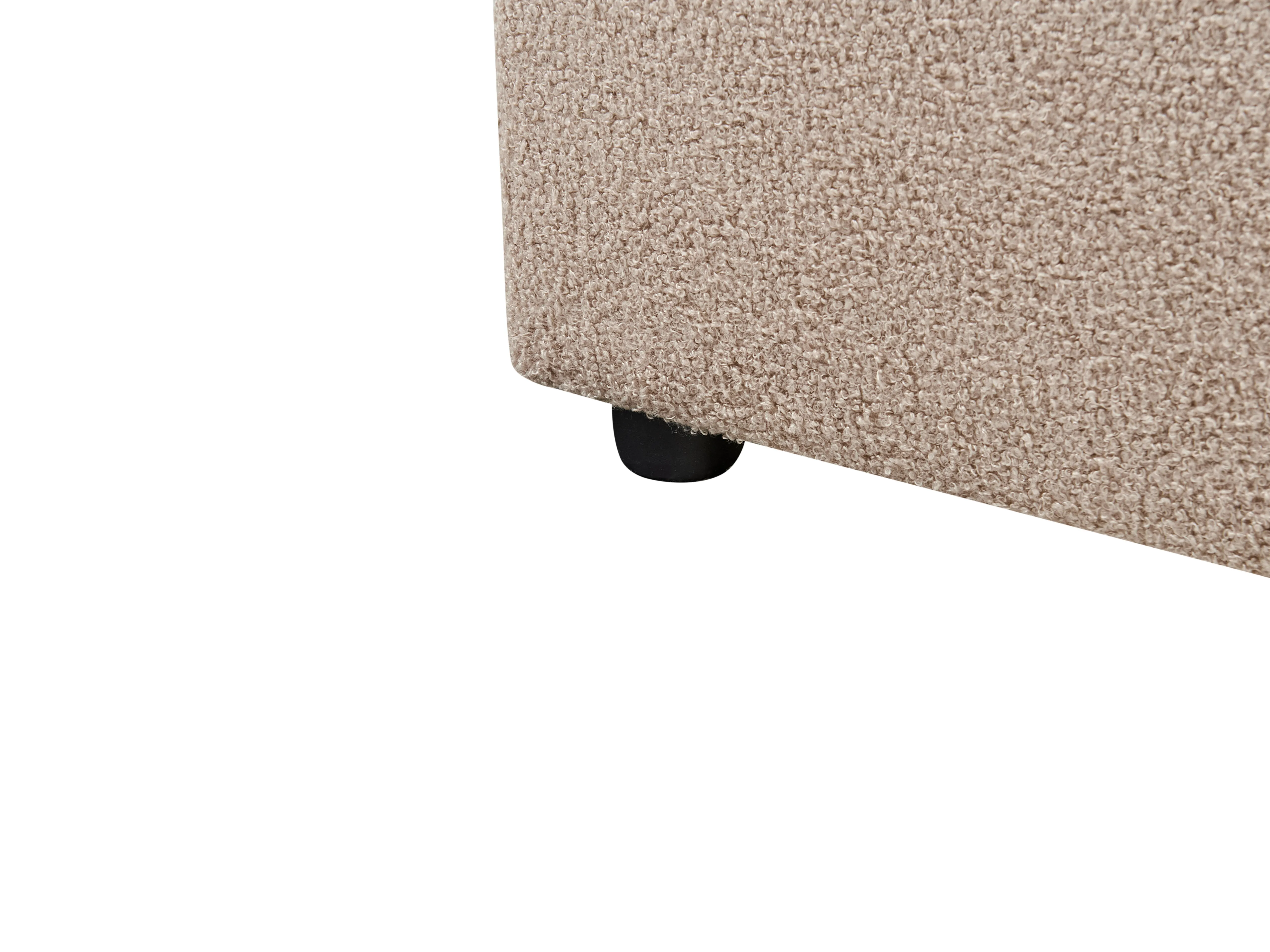 Waterbed Bouclé LAVAUR 180 x 200 cm Taupe