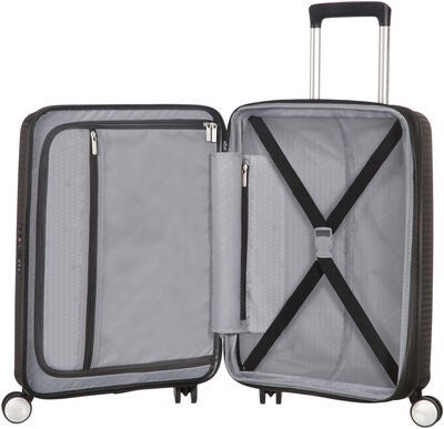 American Tourister Soundbox Spinner Koffert 35,5L, Bass Black