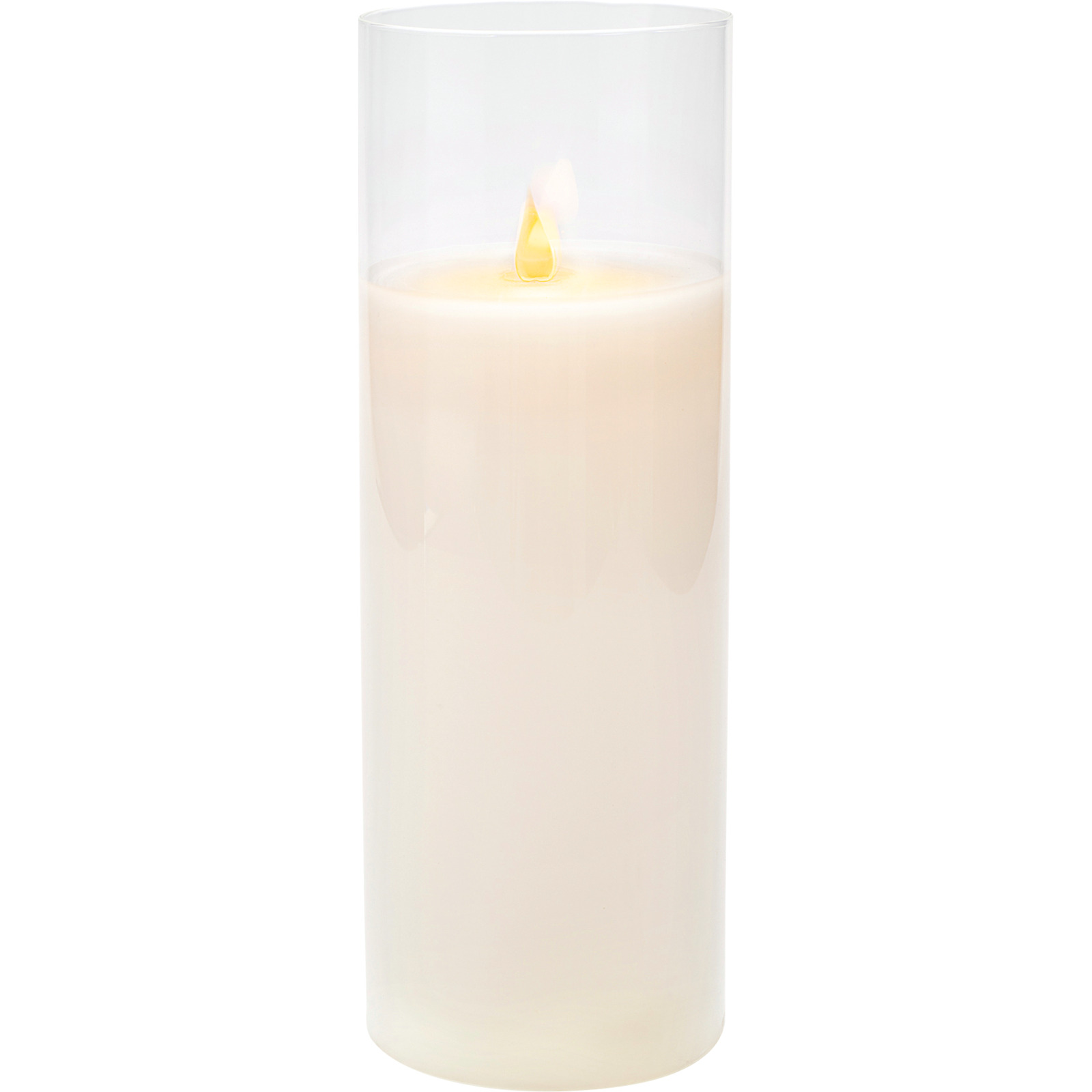 LED Kerze weiss