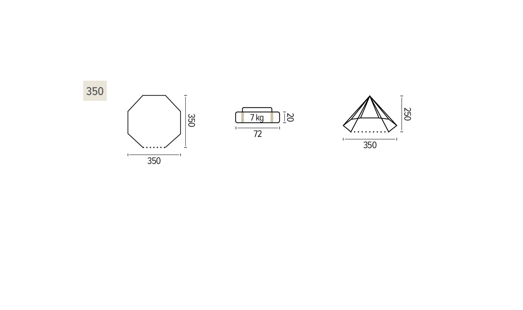 Tipi CHEROKEE 350