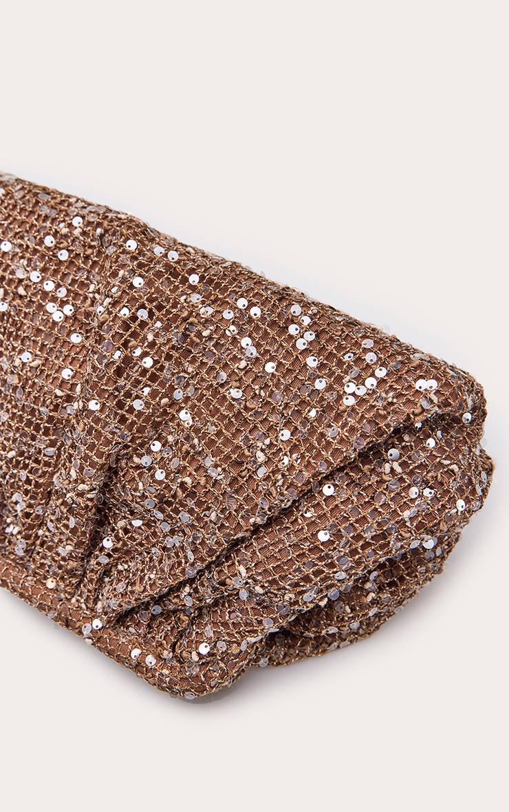 Chocolat Pochette Avec Détails De Sequins