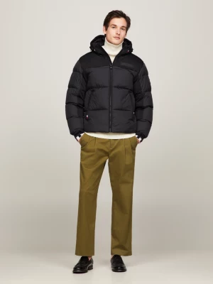 Jaqueta puffer com capuz TH Warm New York