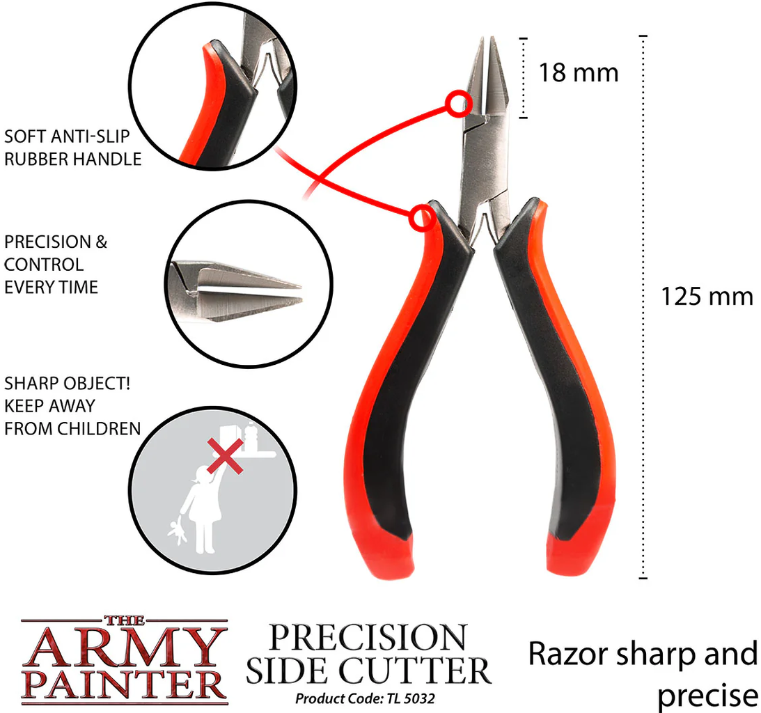 The Army Painter  Precision Side Cutter    Schneidige Präzision für deine Miniaturen