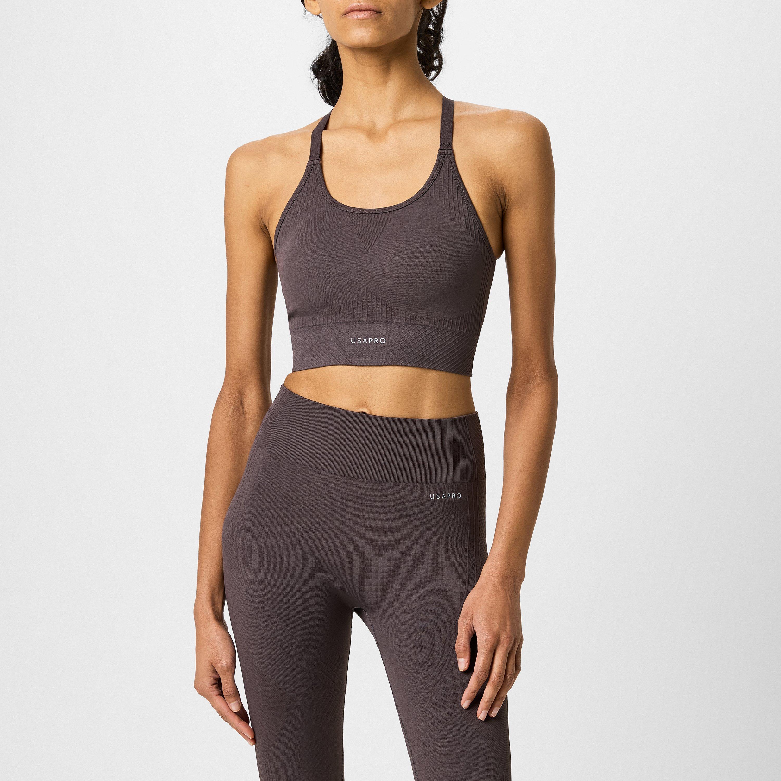 USA Pro UP Seamless Adjustable Sports Bra