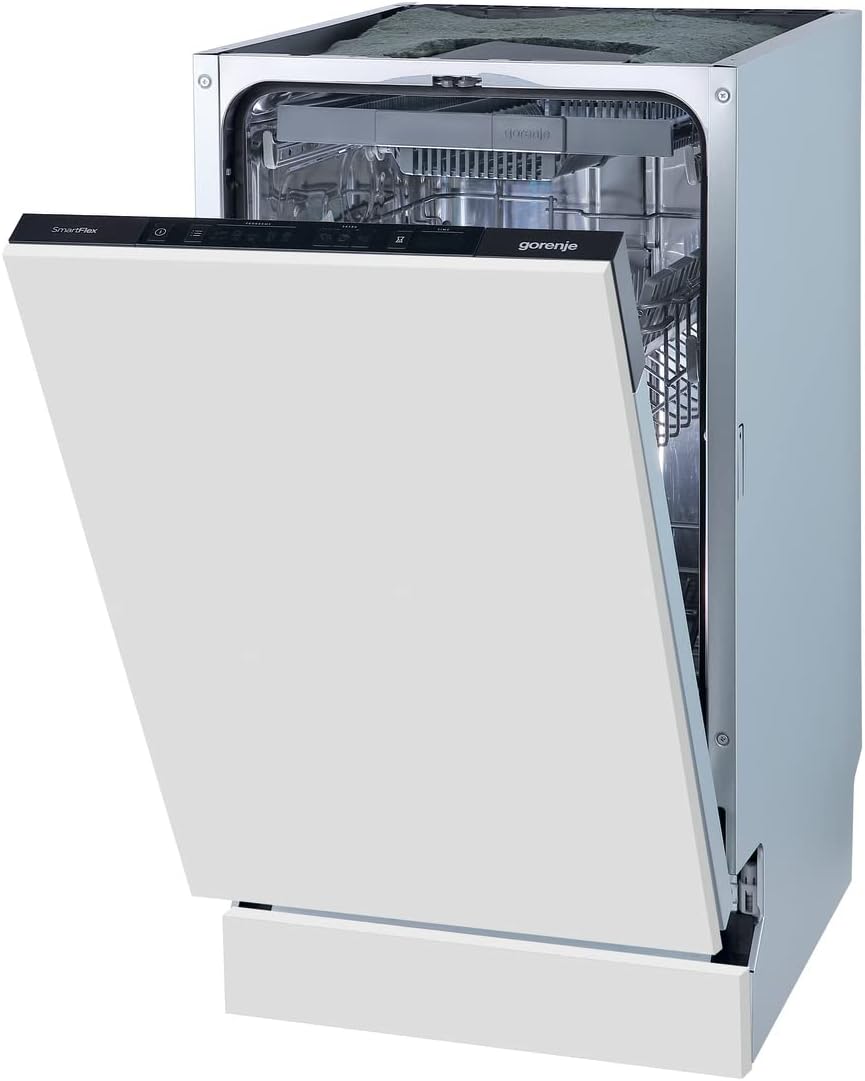 Gorenje GV561D10 Geschirrspüler/Einbaugerät FRONT NICHT ENTHALTEN/44,8 breite/11 Maßgedecke/5 Programme/TotalDry/Total AquaStop/Überlaufschutz/Klick-Klack-System/EEK: D/Einbaunische(HxBxT):82x45x58cm