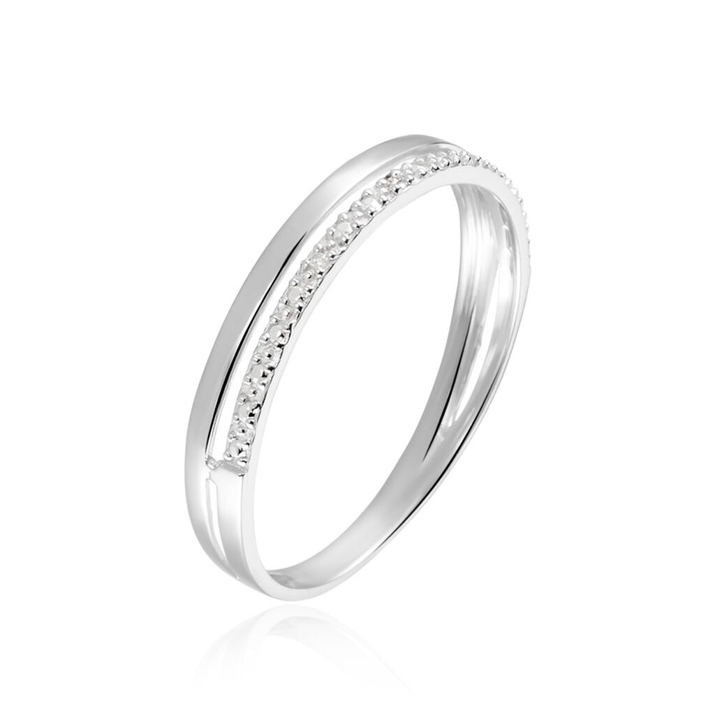 Bague Olena Or Blanc Diamant