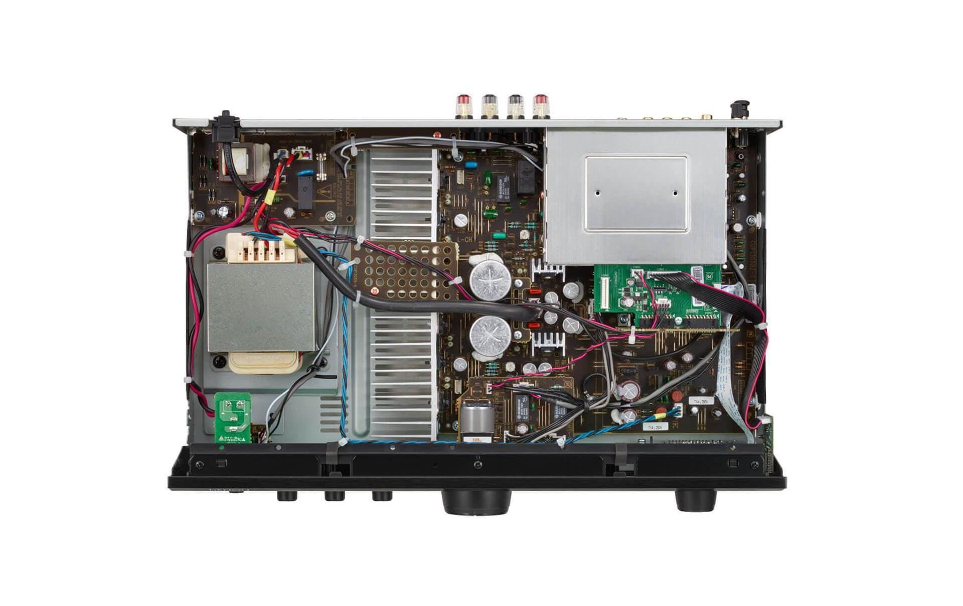 Stereo-Verstärker PMA-600NE Silber<br>Vollverstärker mit 70W Leistung pro Kanal und Bluetooth-Unterstützung