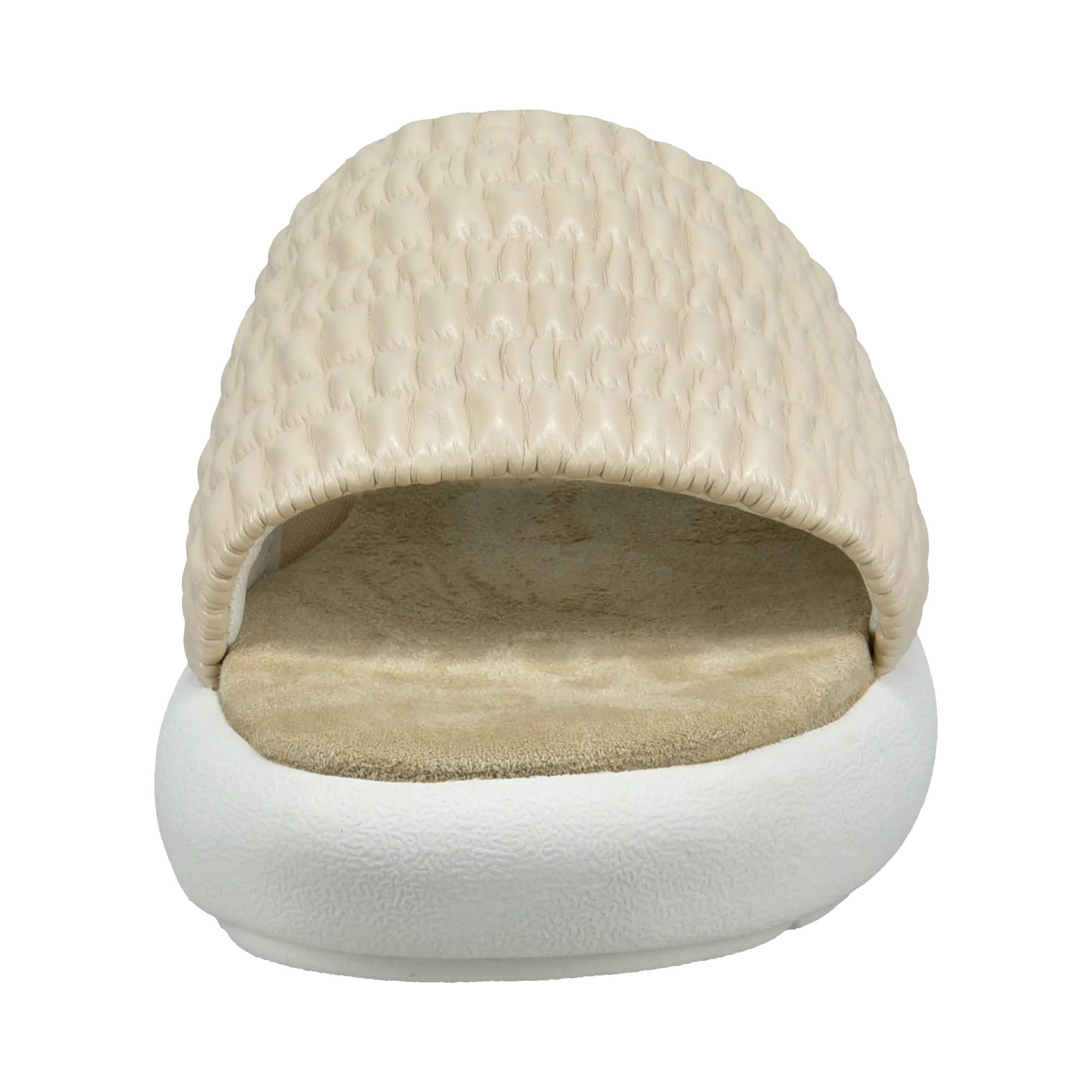 Pantoletten beige