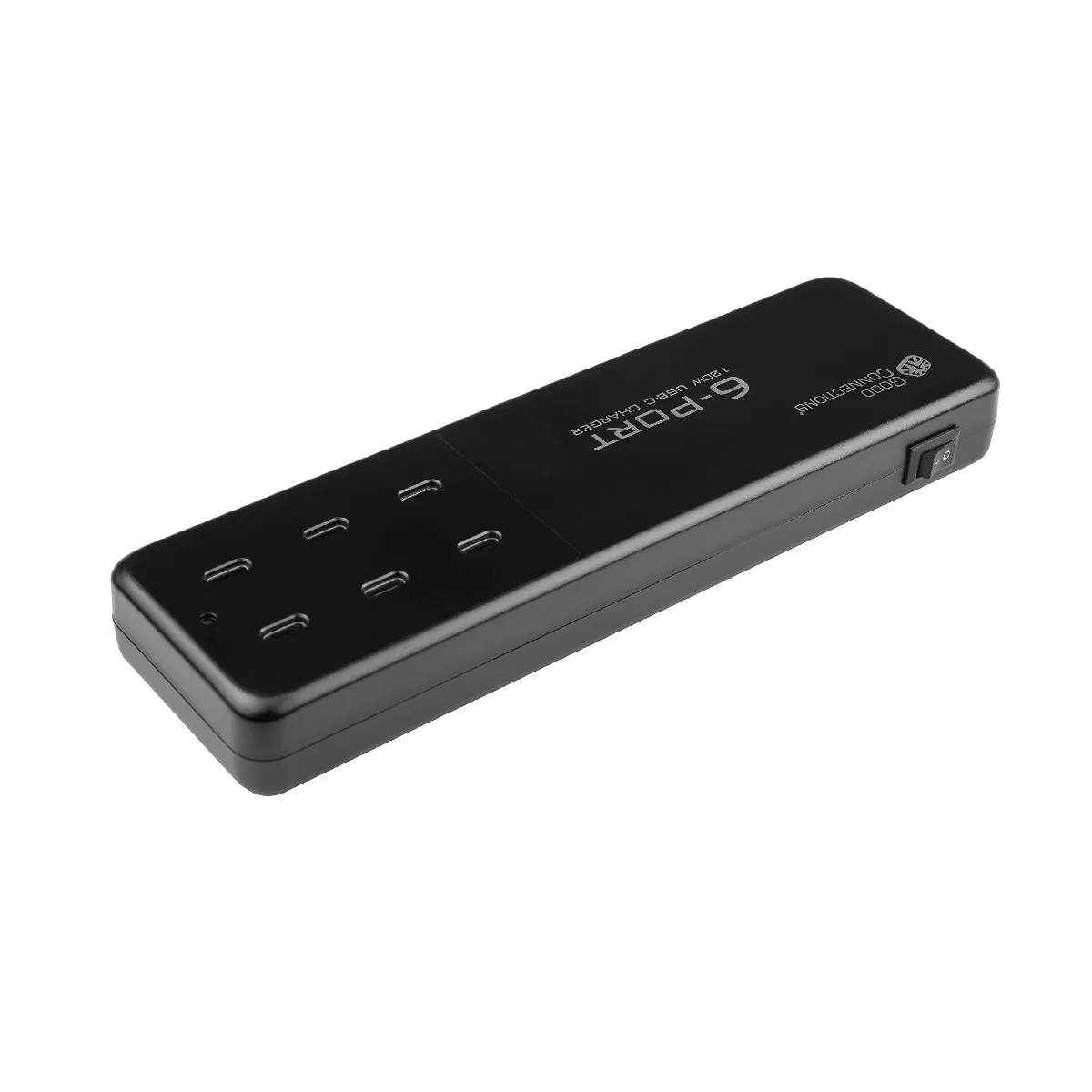 Station de charge USB 6 ports 120W - Blanc
