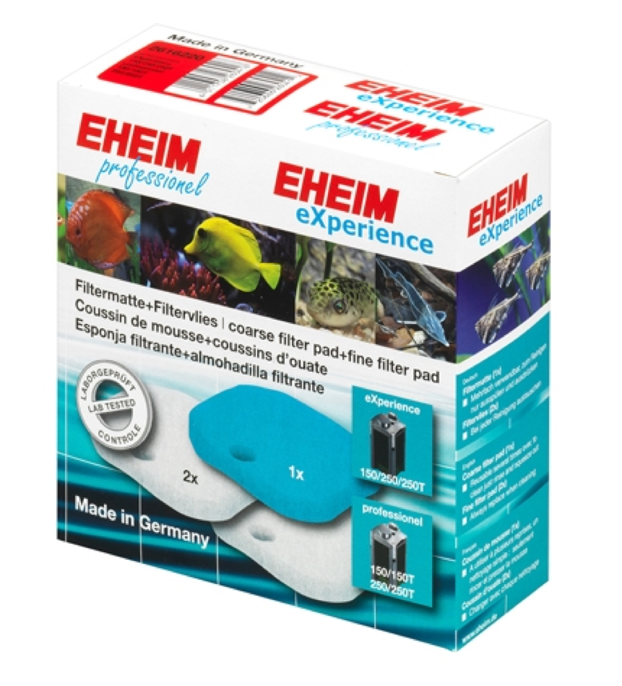 Eheim Filterschijf set Blauw/Wit voor Experience 150/250