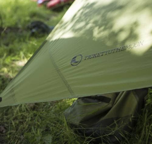 Ticket to the moon Tarp Regnbeskyttelse, Grønn<br>Beskytter deg mot sol og regn!