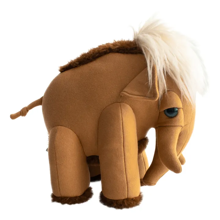 Bigstuffed Peluche Mammouth Earth 30 cm | Marron