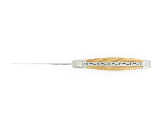 Laguiole Olivier - 2 mitres Couteau de Poche - Laguiole par Fontenille Pataud