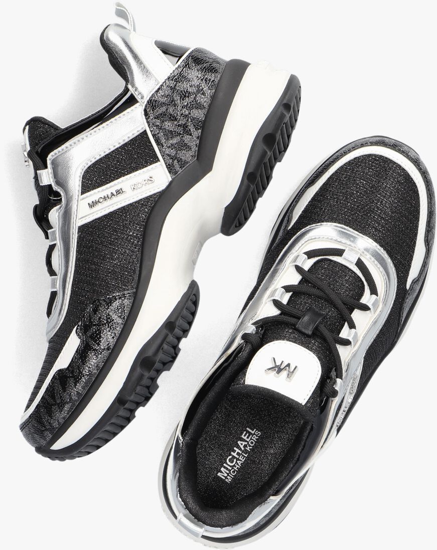 MICHAEL KORS KIDS zwarte michael kors kids lage sneakers olympia