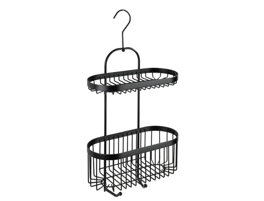 WENKO - Accessoire de douche Etagère de douche à suspendre indus classic - l. 26 x h. 4...