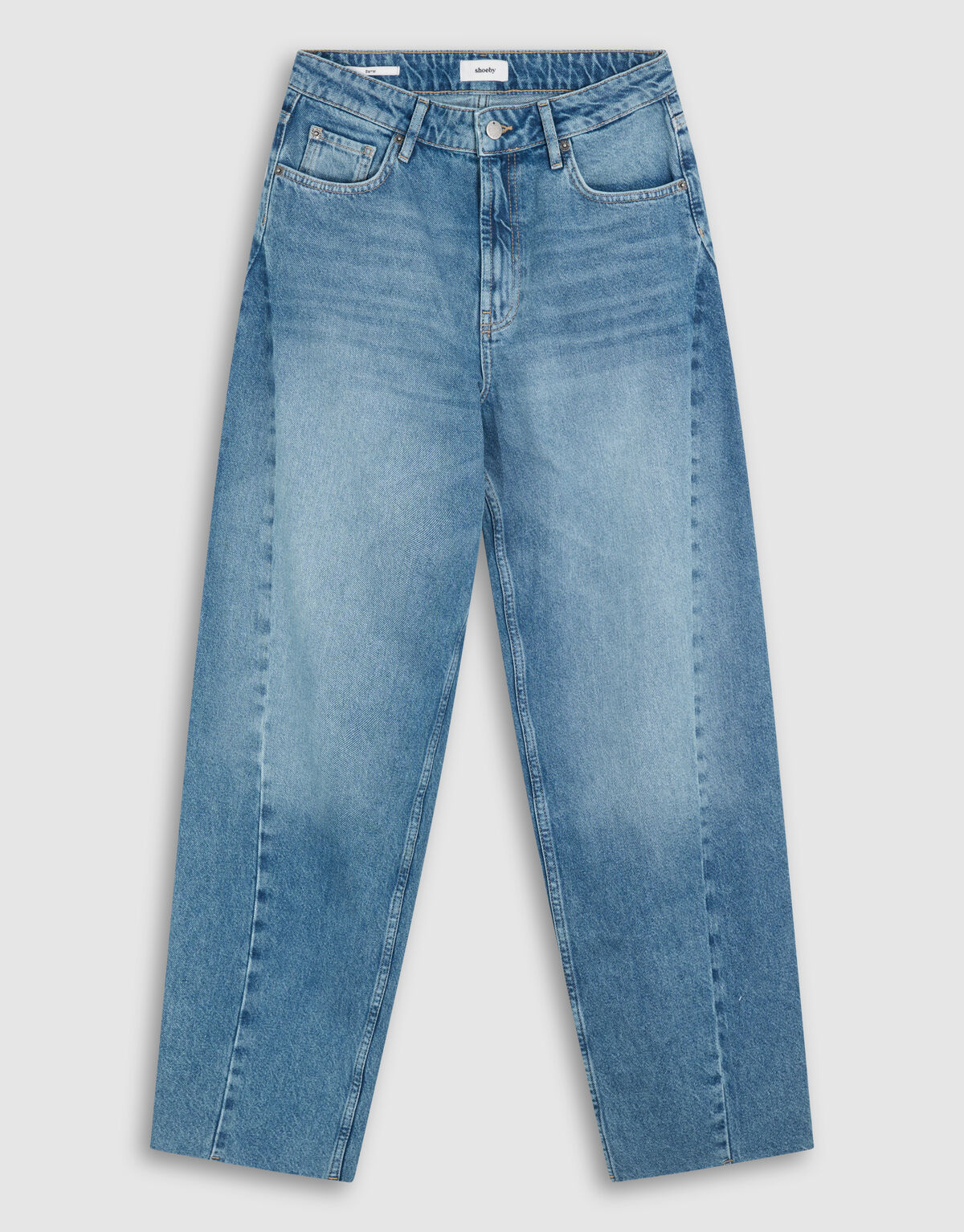 Barrel Fit Jeans Mediumstone