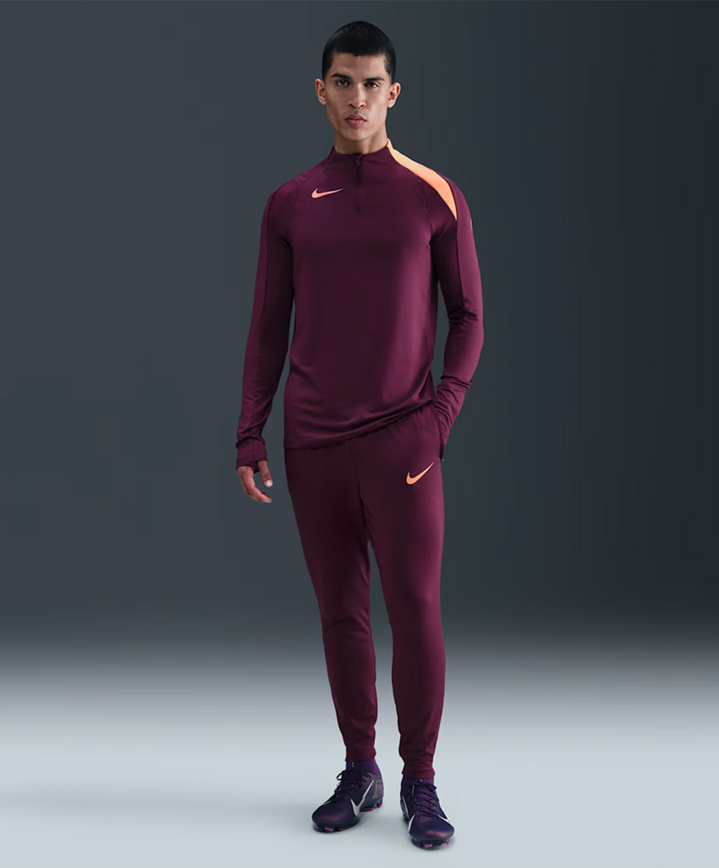 Nike Heren trui bordeaux