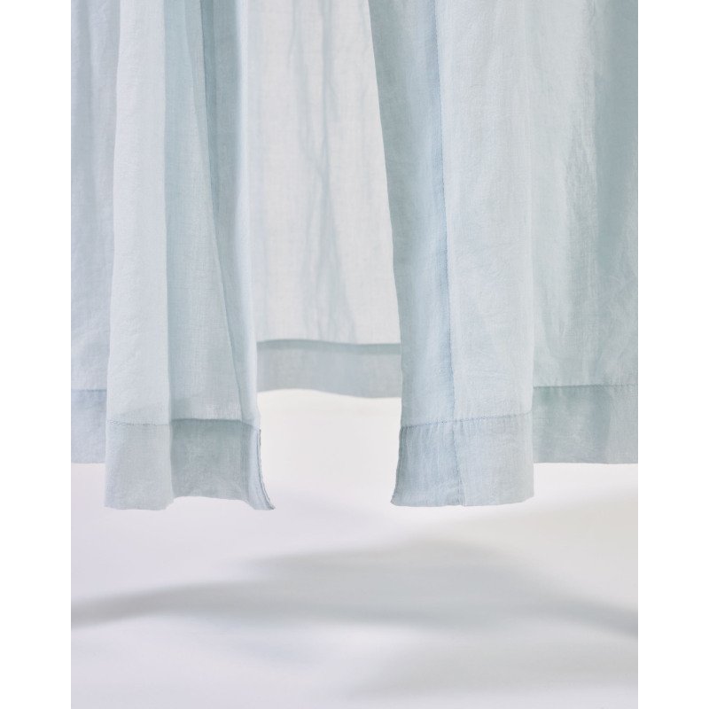 Ciel de lit enfant Carelene 100% coton bleu