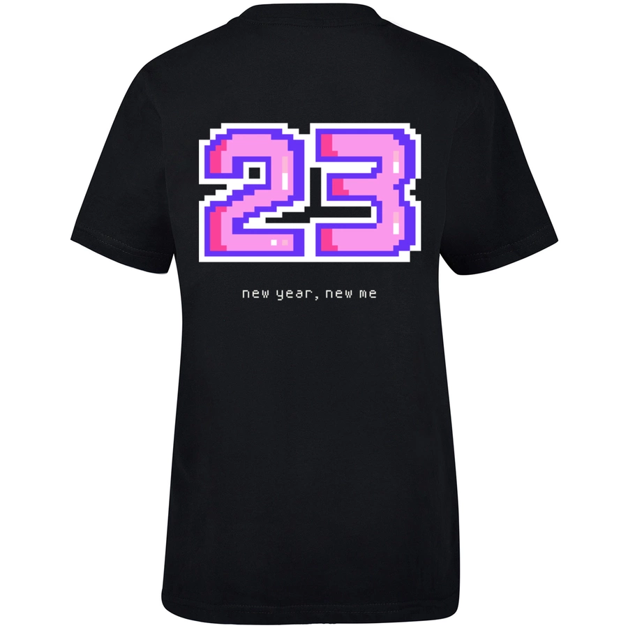 F4NT4STIC T-Shirt SIlvester Party Happy People Only schwarz