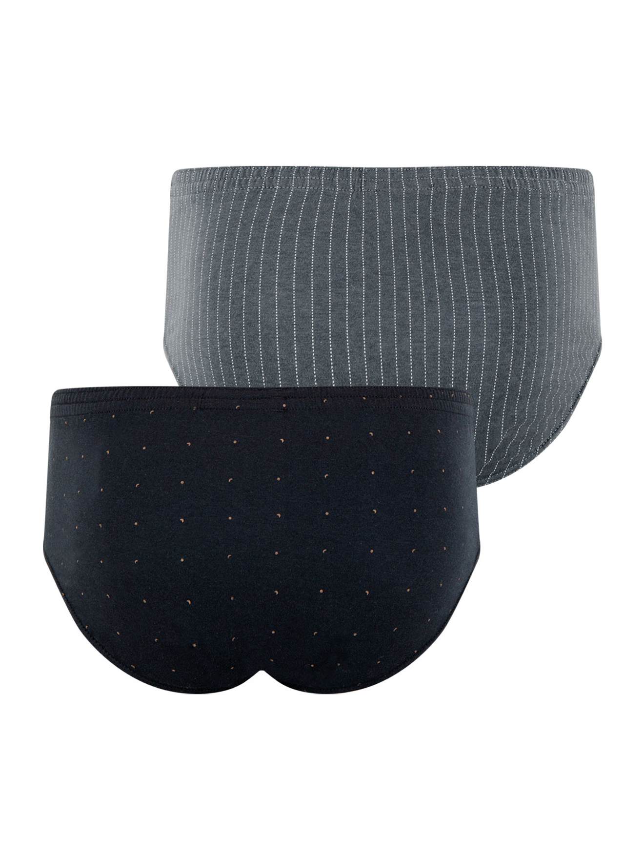 Lot de 2 slipes taille haute