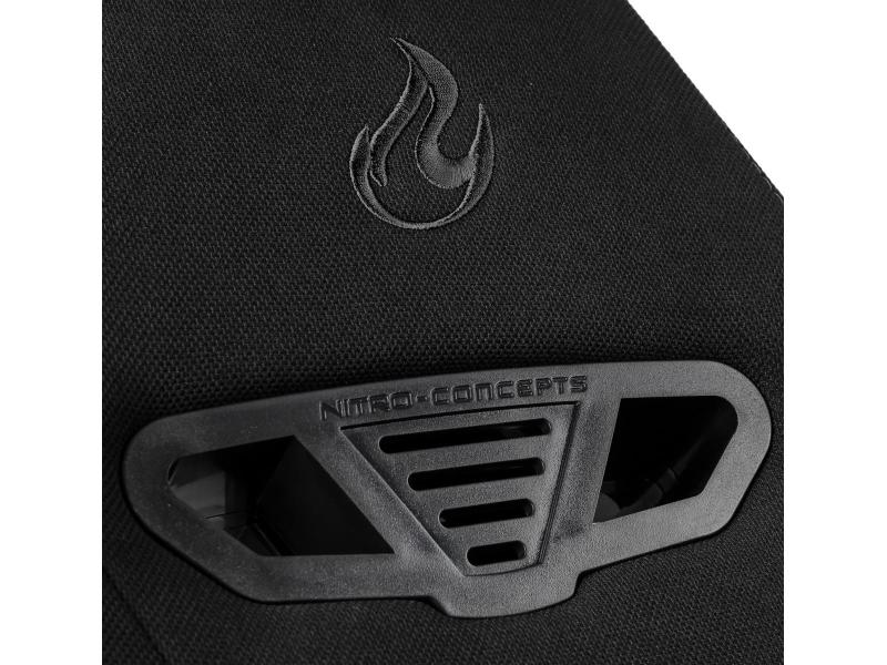 Nitro Concepts Gaming-Stuhl S300 Schwarz Besonders bequemer Computersessel