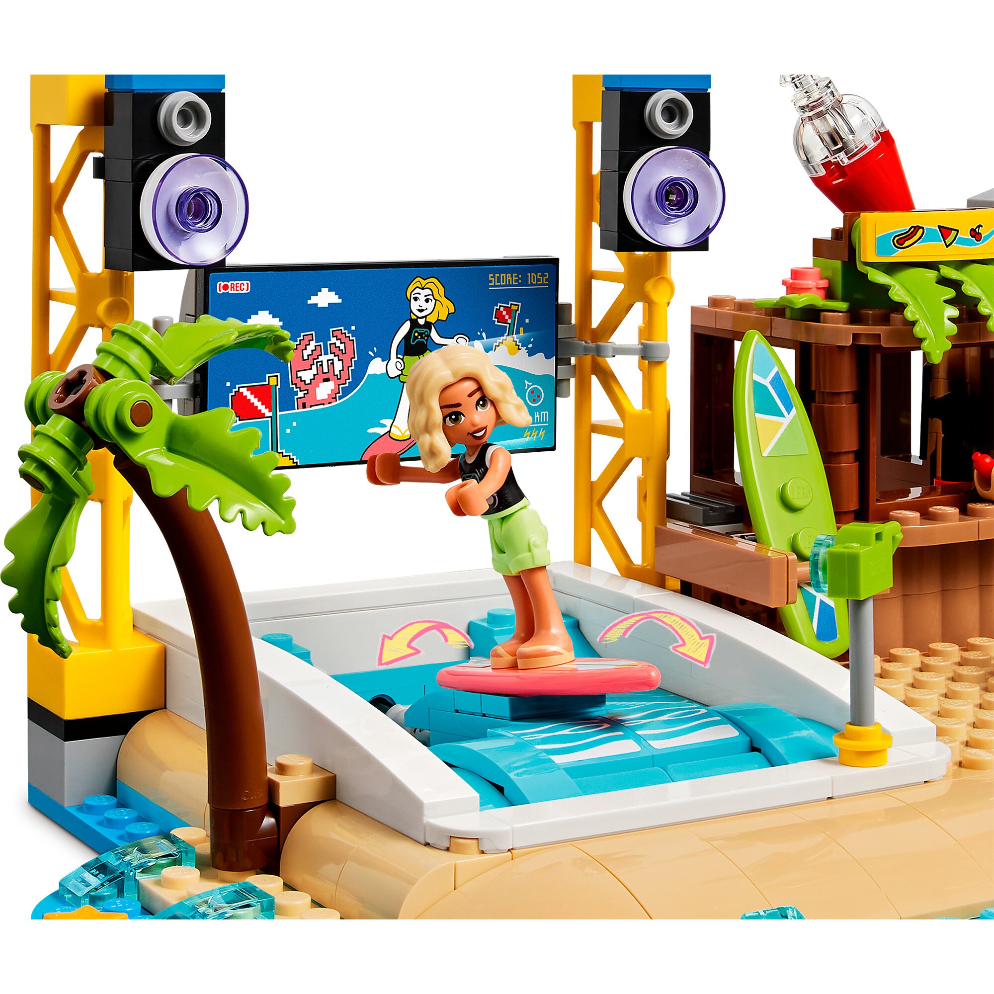 LEGO Konstruktionsspielzeug Friends Strand-Erlebnispark