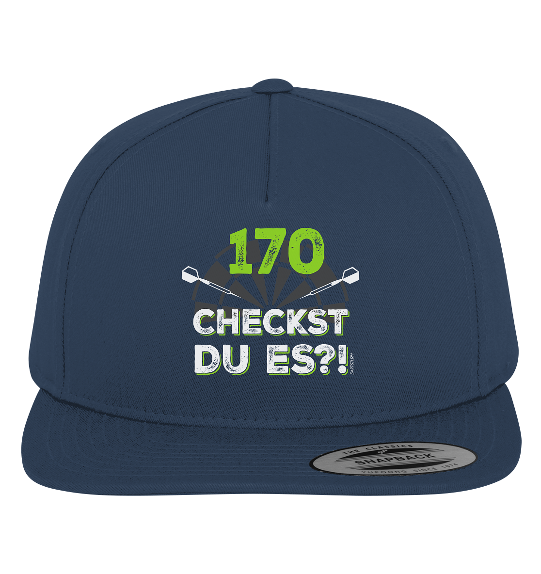 DartSturm - 170 Checkst du es - Premium Snapback