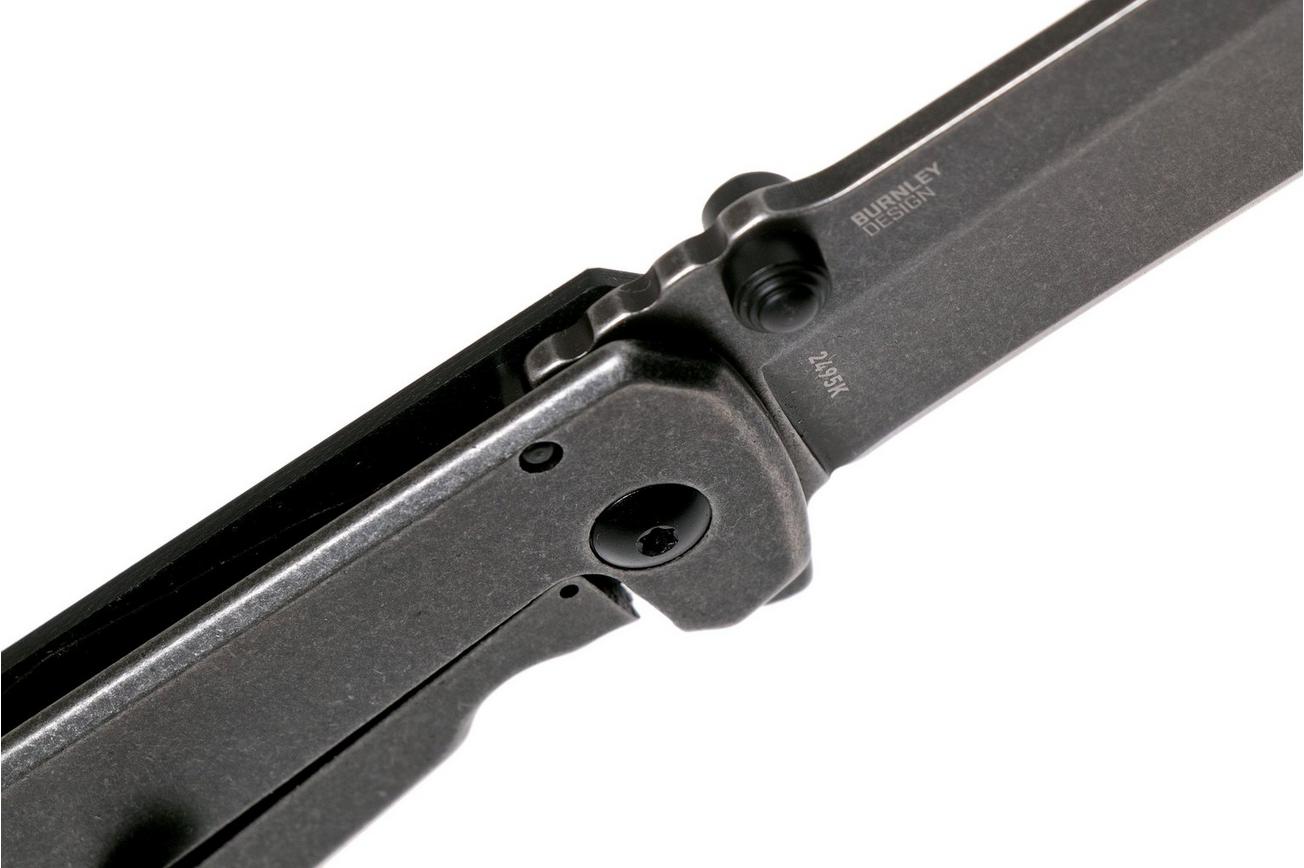 CRKT Squid XM Black 2495K zakmes, Lucas Burnley design