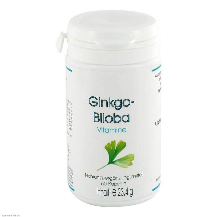 Ginkgo biloba Kapseln, 60 St
