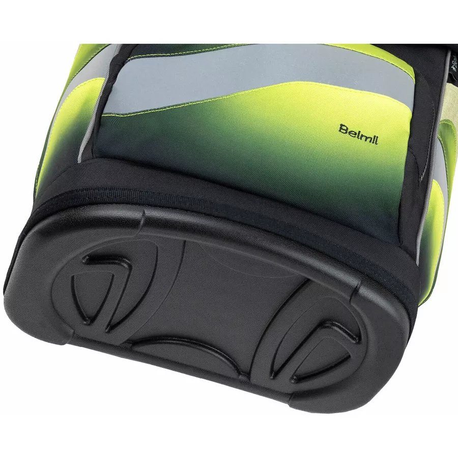 Belmil Schulranzen Premium Smarty Plus Set 5-teilig Black Green