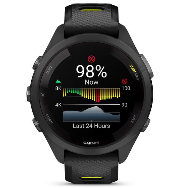 Montre cardio GPS GARMIN FORERUNNER 265S BLACK