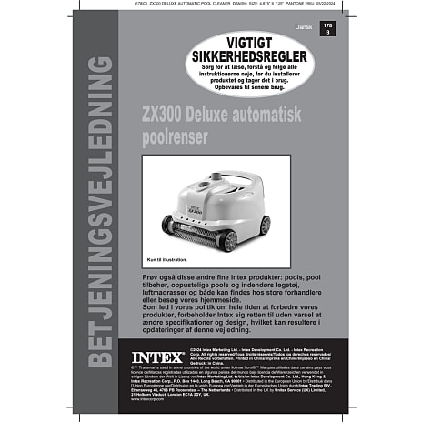 Intex Dlux Automatic Pool Cleaner zx300
