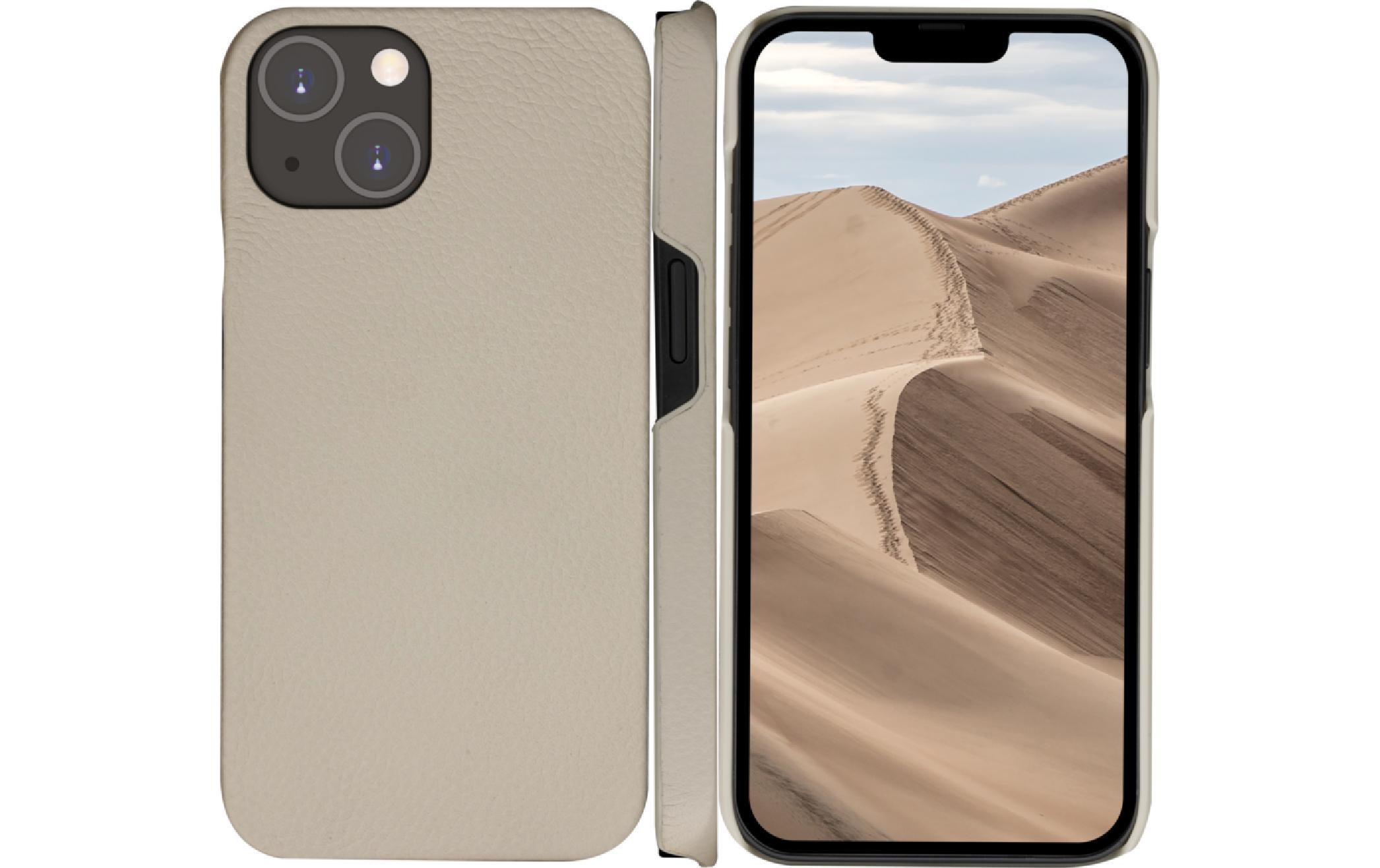 Book Cover New York iPhone 14 Beige2 in 1 Schutzhülle für das Apple iPhone 14