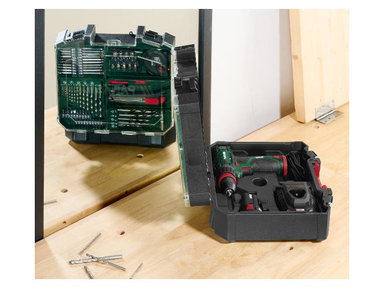 Accu-boormachineset 12 V met 2 accu's en lader